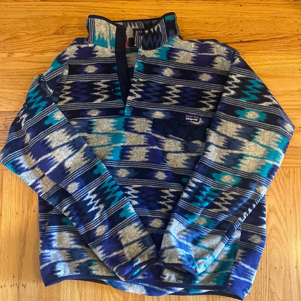 Patagonia synchilla fleece sweatshirt pullover